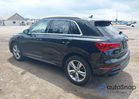 2020 Audi Q3 Premium Plus 45 Tfsi S Line Quattro Tiptronic z USA, uszkodzony, nr VIN WA1EECF38L1009399